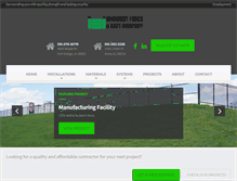 Tablet Screenshot of midwestfenceandgate.com